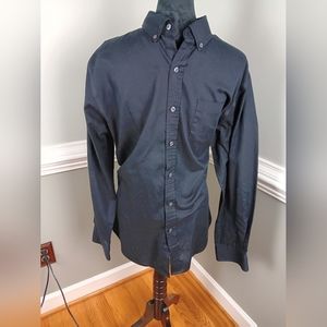 Croft & Barrow black, Button down shirt